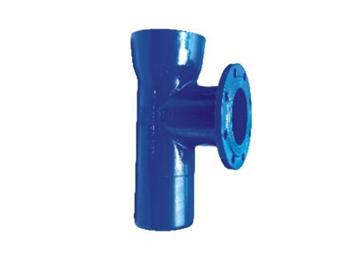 T de torneira de soquete com ramificação de flange